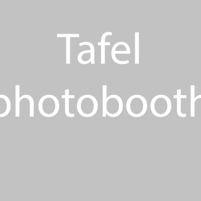 Tafel Photobooth Tilburg